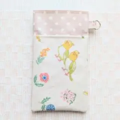 ナースポケット オーガナイザー 胸用スリム ペンケース ナースポーチ インコ 鳥