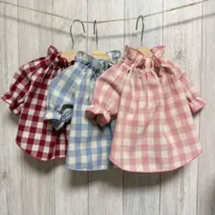 ハンドメイド犬服チュニックブラウス専用様 めいめい様専用です チュニック 犬服 ハンドメイド - メルカリ