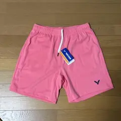 VICTOR バドミントン ハーフパンツ ピンク Lのサムネイル