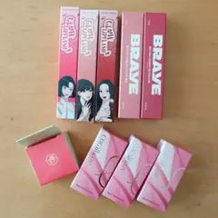 韓国コスメ リップ9点まとめ売り ブレイ コーラルヘイズなど