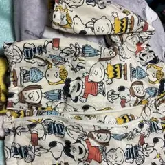 スヌーピー柄フリースジャケット