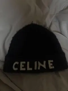値下げあと1日。CELINE ノベルティブラック ビーニー　春夏 値下げあと1日。CELINE ノベルティブラック ビーニー 春夏 - メルカリ