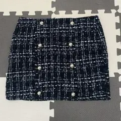 SHEIN ツイードミニタイトスカート M