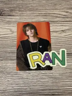 MAZZEL ファンミ ランダムフォトカード トレカ RAN ラン