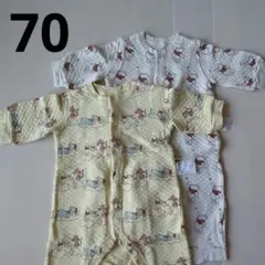 【Tonton様専用】UNIQLO くまのプーさんパジャマ 70cm 2枚セット