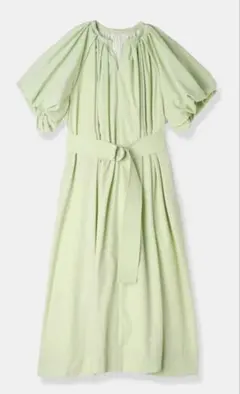 L'AUBE BLANC Ballon Sleeve Volume Dress - メルカリ