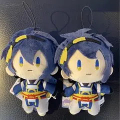 刀剣乱舞 ゴム紐付き御伴散歩ぬいぐるみ 三日月宗近　2個セット