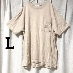 BAYFLOW 【L相当】バズ Tシャツ ベージュ 半袖 トイストーリー