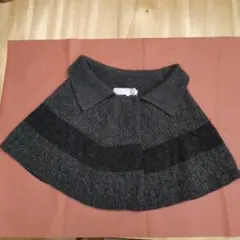 COMME des GARÇONS ウールポンチョ (ケープ)Sサイズ