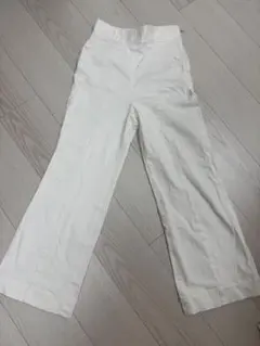 新品 23SS アナイウールツイルストレッチストレートパンツ ベージュ 36