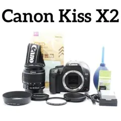 Canon Kiss X2 手振れ補正 初心者セット SD付 6284回 - メルカリ