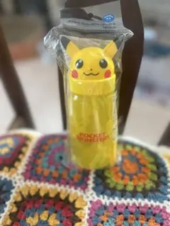 最終お値下げ！新品未使用 ポケモン ストローつき　ピカチュウ 水筒