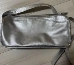ミニスワローマチショルダーバッグ　シルバー