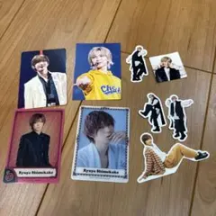 Travis Japan 七五三掛龍也　トレーディングカード4枚　ステッカー5枚