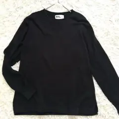 MHL. マーガレットハウエル コットンニット 黒 L