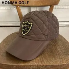 未使用 HONMA GOLF Morley Mole キャップ フリー 中綿入り