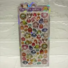 金箔★シマエナガ☆たい焼き 立体シール