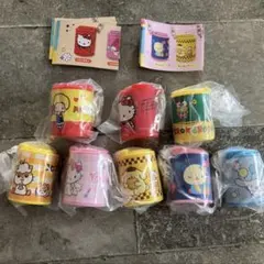 【新品】サンリオキャラクターズ　コインシリンダー　全8個セット　まとめ売り