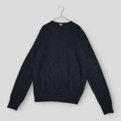 UNIQLO ユニクロ カシミヤ100% Vネックセーター ニット ブラック L