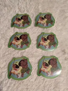 モアナ　ステッカーセット　ディズニー　香港ディズニー　非売品　入手困難