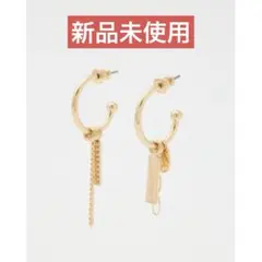 【新品未使用】RANDOM CHARM HOOP ピアス