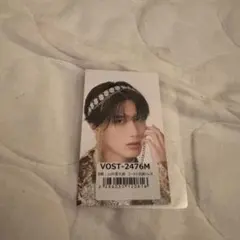 ゴールド衣装トレカ　B賞　M!LK 山中柔太朗