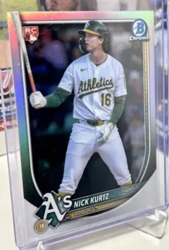 レッド RC ニック・カーツ Topps Bowman Chrome 2025