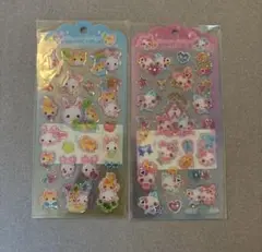 【正規品】　ドロップジェリーシール　フワフワらびちゃん　まじかるみゅーちゃん