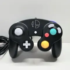 【純正品】ゲームキューブコントローラー　GCコン　スマブラブラック