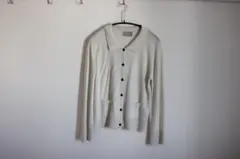 マーガレットハウエル ジョンスメドレー 襟付き カーディガン　ニット