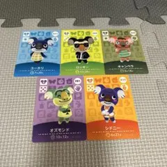 どうぶつの森 amiibo ユーカリ ロッキー キャンベラ オズモンド シドニー