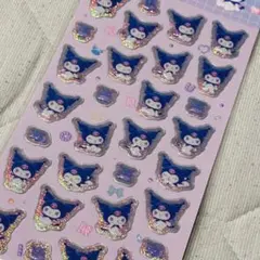 36シール 【新品】まとめ買い+¥100 ぷくっとシール KUROMI クロミ
