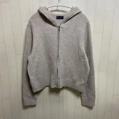 GAP ジップアップ ニットパーカー