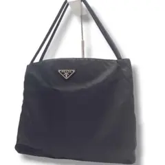 プラダ トートバッグ ナイロン 三角ロゴ トライアングル ハンド イタリア製