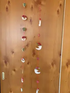 クリスマスツリー　木製オーナメント