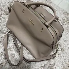 COACH ハンドバッグ ベージュ 型崩れ有