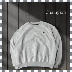 い*い様 4217/チャンピオン ワンポイント刺繍ロゴ スウェット XL