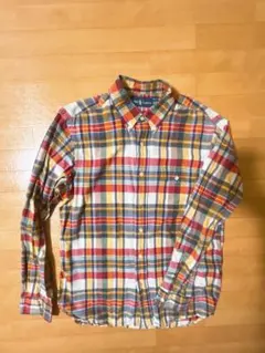 Ralph Lauren チェック柄 長袖シャツ ボタンダウン M