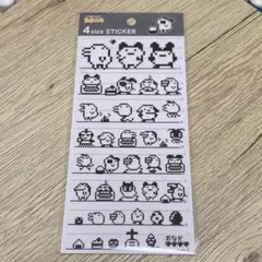 【正規品】たまごっち ドット柄 シール　ステッカー