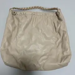 SLOBE IENA チェーンショルダーバッグ　ベージュのサムネイル