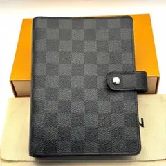 Louis Vuitton ダミエ グラフィット 手帳カバー - メルカリ