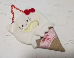 ハローキティ アイスクリームコーン ぬいぐるみ - メルカリ