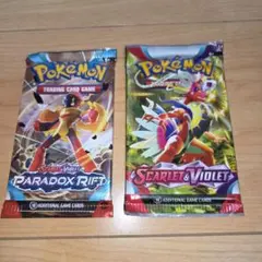 海外ポケモンカードゲーム パック 2種セット
