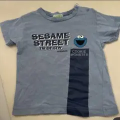SESAME STREET クッキーモンスター 半袖Tシャツ 90のサムネイル