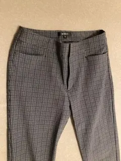 Bosch チェック柄パンツ　秋冬　グレー系　サイズ表記32