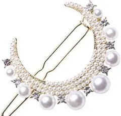 おしゃれ ヘアピン 合金 ヘアクリップ パール バレッタ ヘアアクセサリー