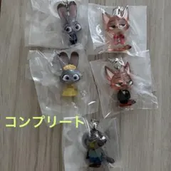 ズートピア2 めじるしアクセサリー 5種コンプリートセット