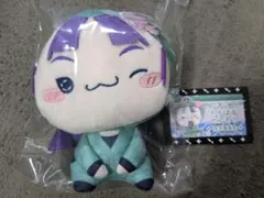 フリューくじ　忍たま乱太郎　桜もちぴこ　もちぴこぬいぐるみ立花仙蔵