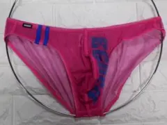 EGDE VERTICAL Mesh ビキニパンツ　スケスケ ピンク　XXL