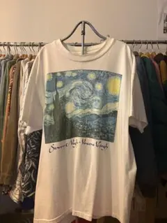 80s ゴッホ モネ Vincent 向日葵 アート Tシャツ usa - メルカリ